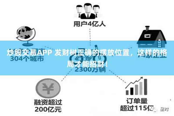 炒股交易APP 发财树正确的摆放位置，这样的格局才能招财！