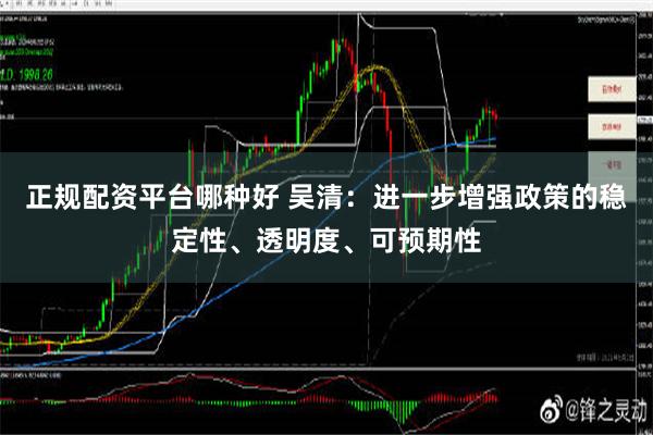 正规配资平台哪种好 吴清：进一步增强政策的稳定性、透明度、可预期性