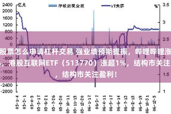 股票怎么申请杠杆交易 强业绩预期提振，哔哩哔哩涨逾5%，港股互联网ETF（513770）涨超1%，结构市关注盈利！