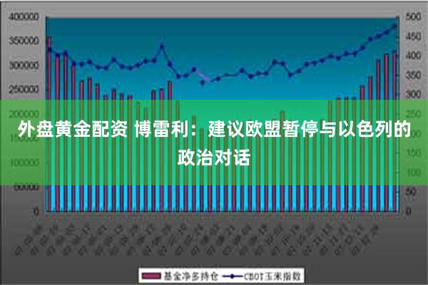 外盘黄金配资 博雷利：建议欧盟暂停与以色列的政治对话