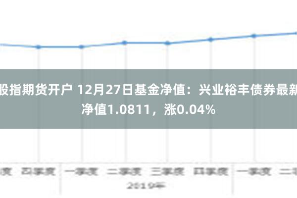 股指期货开户 12月27日基金净值：兴业裕丰债券最新净值1.0811，涨0.04%