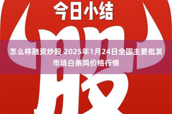 怎么样融资炒股 2025年1月24日全国主要批发市场白条鸡价格行情